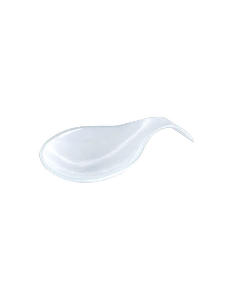 Glaslöffel mittel, weiß