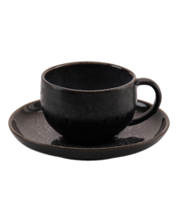 Kaffee-/Cappuccinotasse MARAO, black
